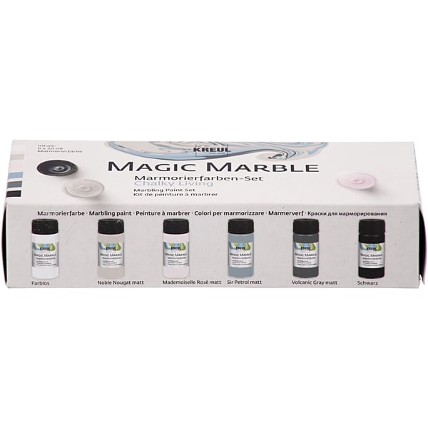 Marmoreringsfärg - Chalky Living - Magic Marble Kreul