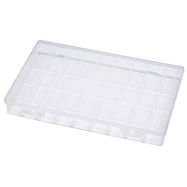 Förvaringsbox - Transparent - 37,5 x 23 cm