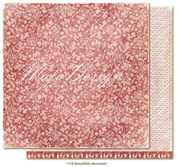 Paper Pad 36 ark Maja Design 6x6 Tum - Traditional Christmas
