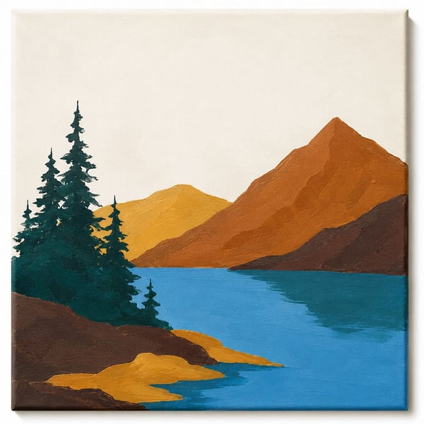 Pigment Art Acrylic - Mixade Naturfärger - 5x75 ml