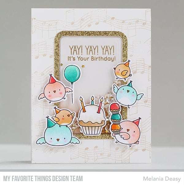 My Favorite Things Dies - Gift Card Shaker Window & Frame