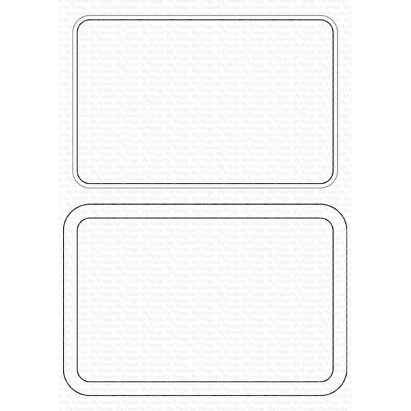 My Favorite Things Dies - Gift Card Shaker Window & Frame
