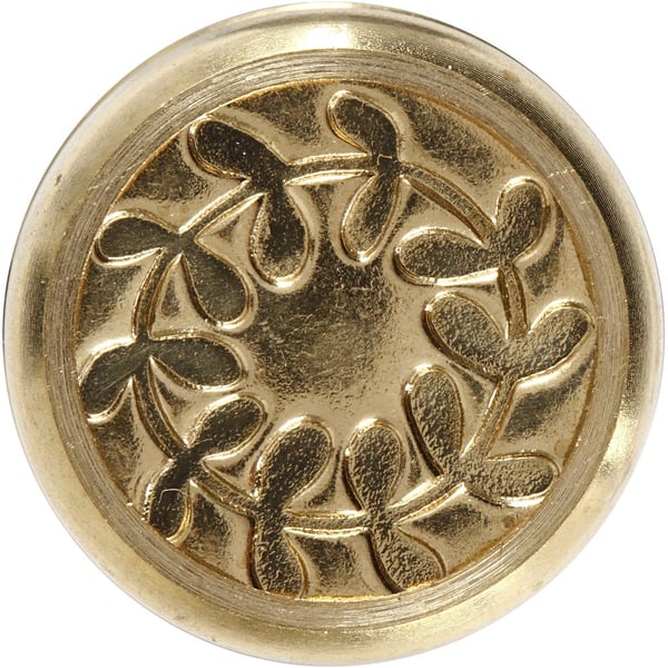 Lackstång och Sigillstämpel - Pärlemo Vit - 17 mm