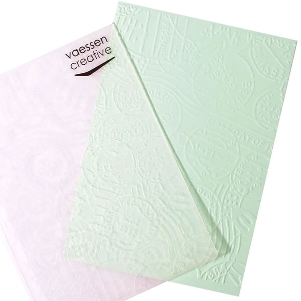 Embossing Folder A6 - Passport - Vaessen