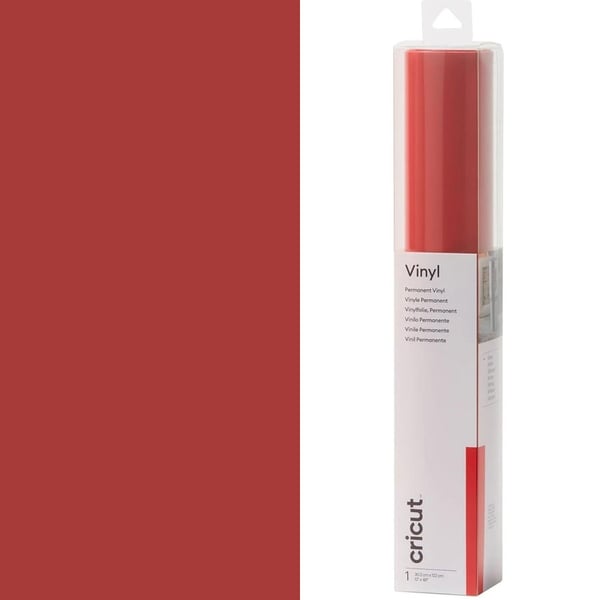 Cricut Premium Vinyl - Tomato Red - 30,5 x 122 cm