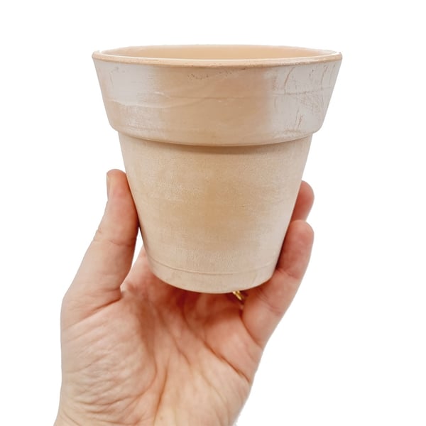Krukor av Terrakotta - H: 9,5 cm - 10 st