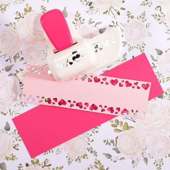 Stans Border Punch Vaessen 1,8´ - 4,5 cm - Hearts