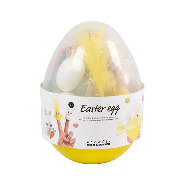 Påskägg Maxi Fyllt med Pyssel - DIY Kit