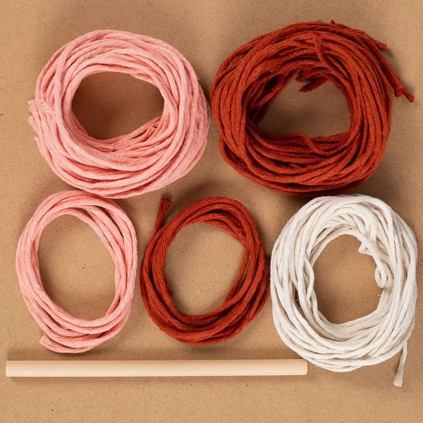 Pysselkit Makrame - Väggdekoration DIY Inredning