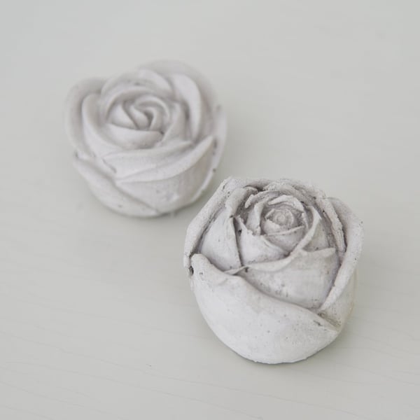 Silikonform Ljusformar - Ros Nr 5 - H: 5,6 cm