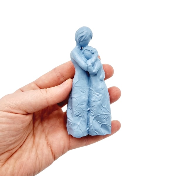 Silikonform Ljusformar - Flickor i Klänning - H: 10,3 cm