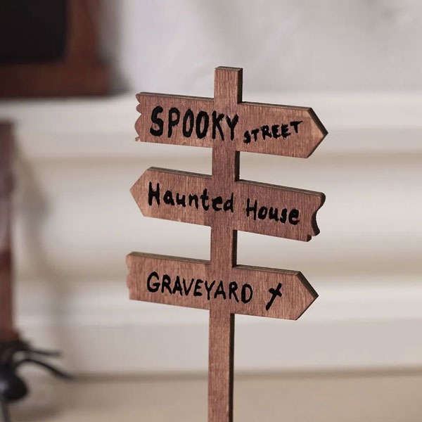 DIY Kit - Halloweendörr - Pyssel Set Till Halloween