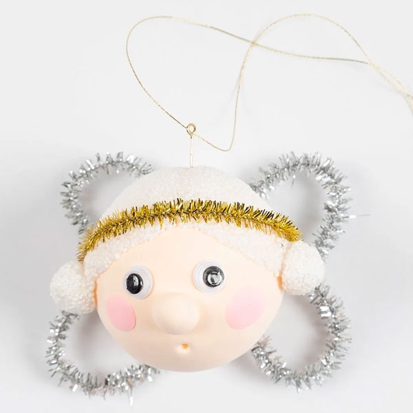 Mini DIY Kit - Julgranskulor Ängel och Tomte