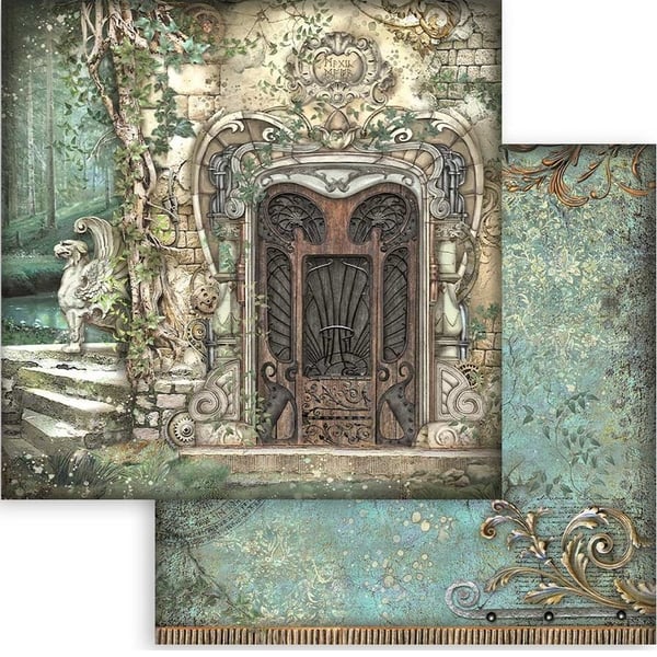 Paper Pad Stamperia - Magic Forest - 12x12 Tum