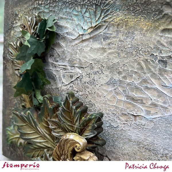 Prova på Mixed Media Art - Volume / Glossy / Crackle - Stamperia