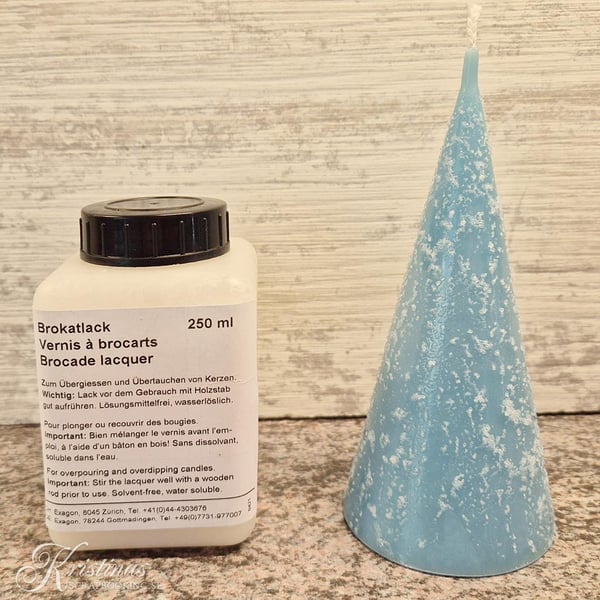 Brocade Lacquer 250 ml - Struktur-Lack Vit - Ljustillverkning