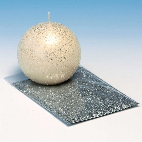 Glitter för Ljustillverkning - Silver - 50 gram