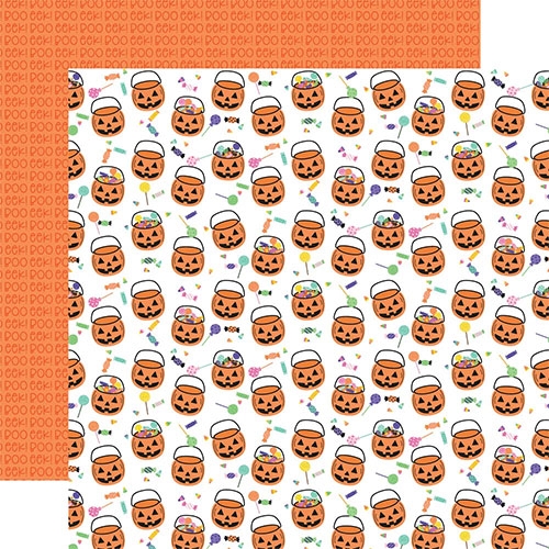 Paper Pad Echo Park - Monster Mash - 12x12 Tum - 12 ark