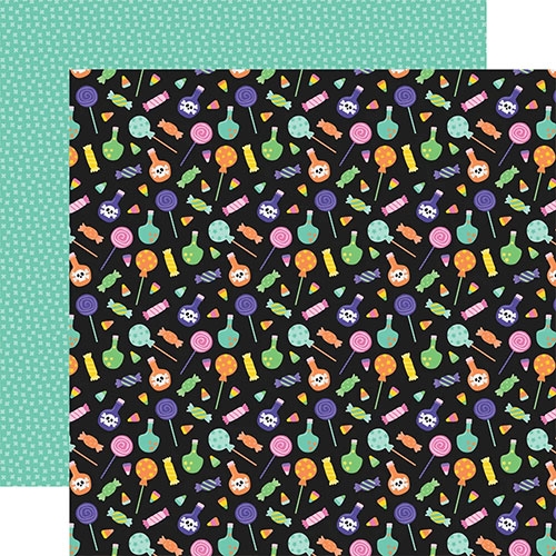 Paper Pad Echo Park - Monster Mash - 12x12 Tum - 12 ark