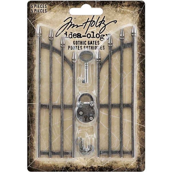 Miniatyr Grindar - Halloween Gothic Gates - Tim Holtz