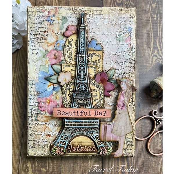 Soft Mould A4 Stamperia - Oh la la! - Tour Eiffel