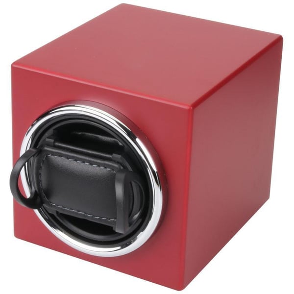 Lyxig Singel Watch Winder för 1 klocka Flera färger - Röd