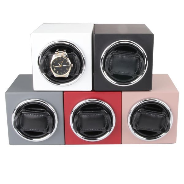 Lyxig Sngel Watch Winder för 1 klocka Flera färger - Grå