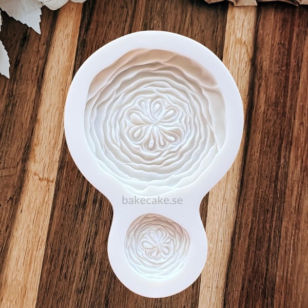 Rose Floral Silikonform – ros silikonform | rosa blommig