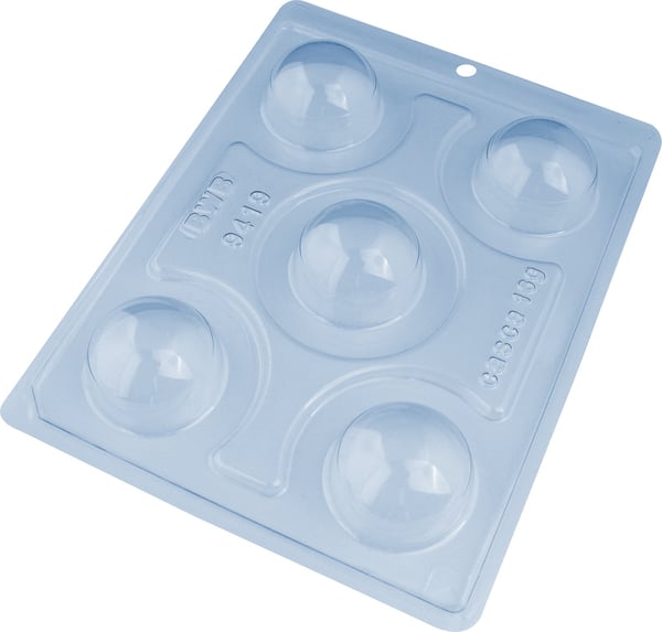 Pralinform Kupol Chokladform - Chokladbomb - BWB 9419 - Special 3 Part Mold