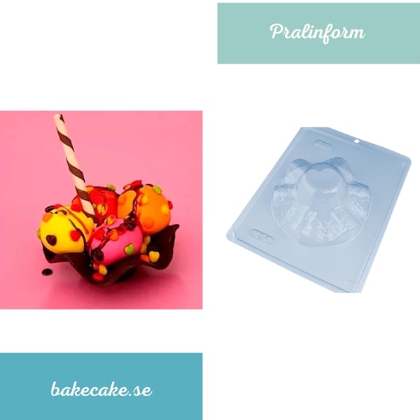 Pralinform Chokladform - BWB 854 - Special 3 Part Mold