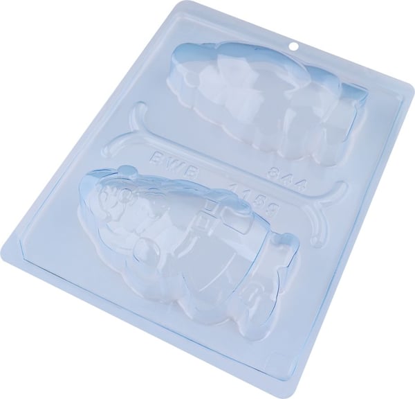 Pralinform Jultomte Chokladform - Santa Claus - BWB 844 - Special 3 Part Mold