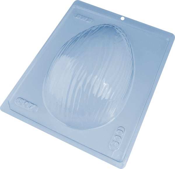 Pralinform Mönstrat Ägg 500g - BWB 807 - Special 3 Part Mold