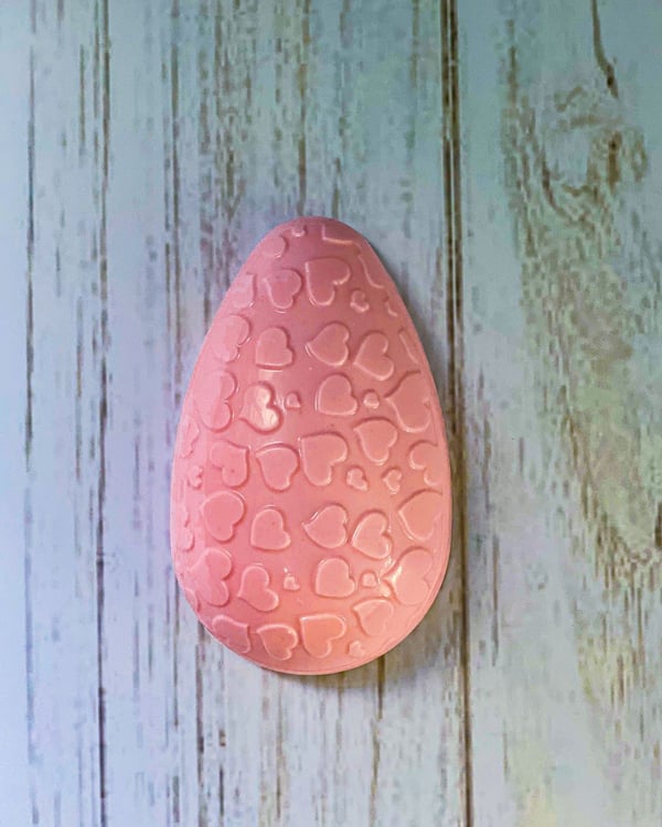 Pralinform Ägg Hjärtan 350g - Chokladform - BWB 9440 - Special 3 Part Mold
