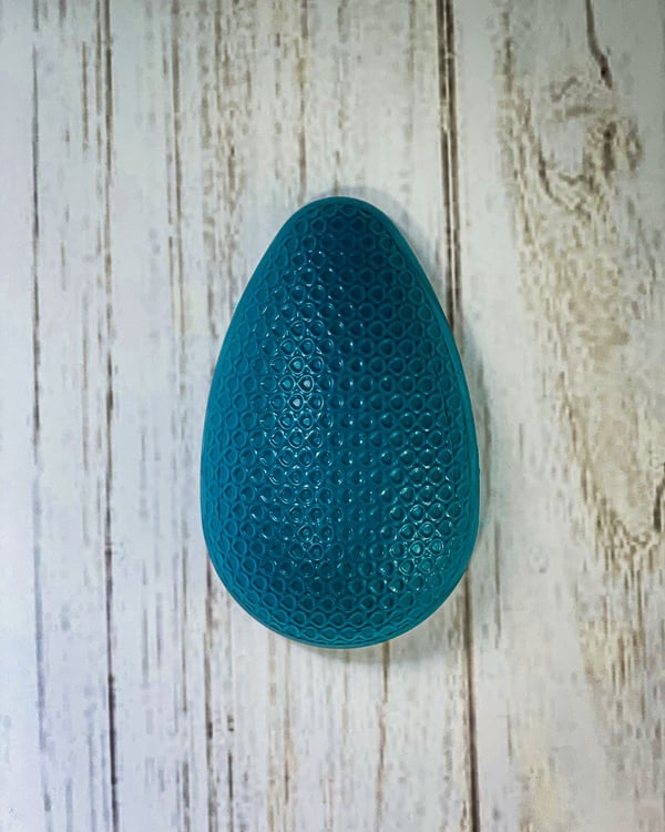 Pralinform Mönstrat Ägg 500g - BWB 9327 - Special 3 Part Mold