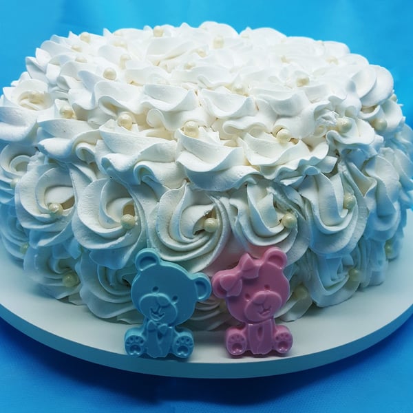 Pralinform Ny Född Nallebjörn - Chokladform - Baby Shower - BWB 9658