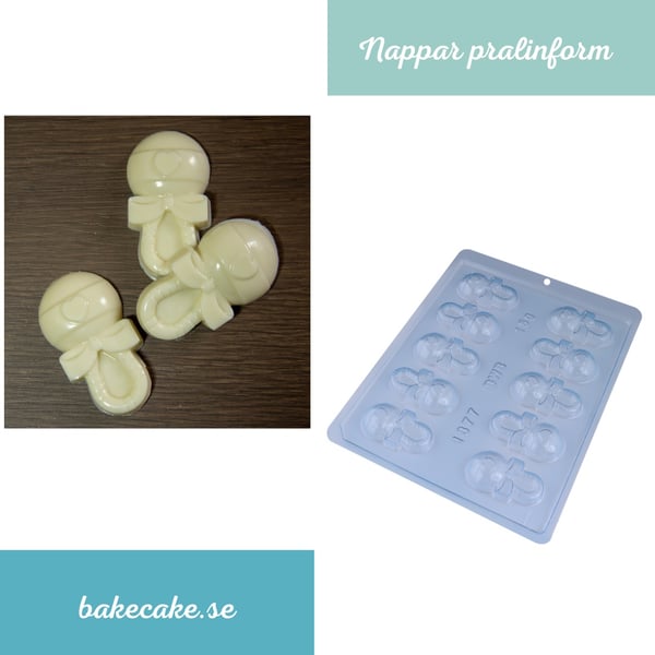 Pralinform Nappar Chokladform - BWB  1377