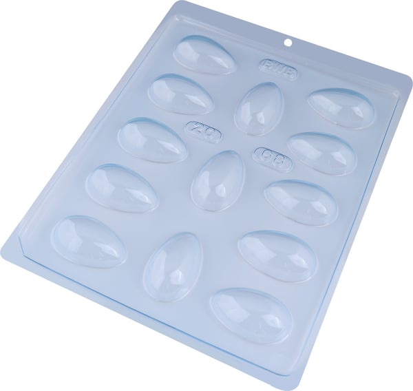 Pralinform Ägghalvor 20g Chokladform - BWB 68