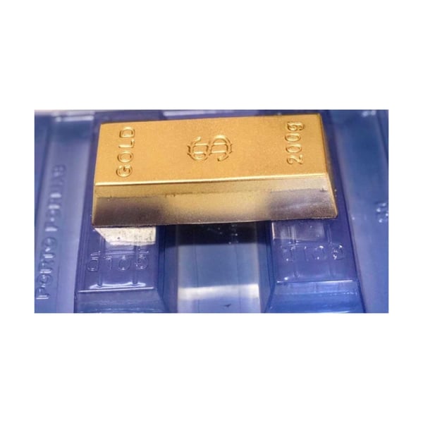 Pralinform Guldblock Chokladform - Porto Formas 60 - Special 3 Part Mold