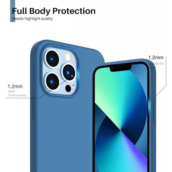 Gummibelagt Stöttåligt Skal iPhone 11 Pro - Blå
