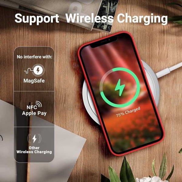 Gummibelagt Stöttåligt Skal iPhone XR - Röd