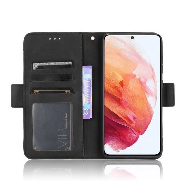 Samsung S24 Plus lompakkokotelo PU-nahkainen 6-POCKET Winston V3
