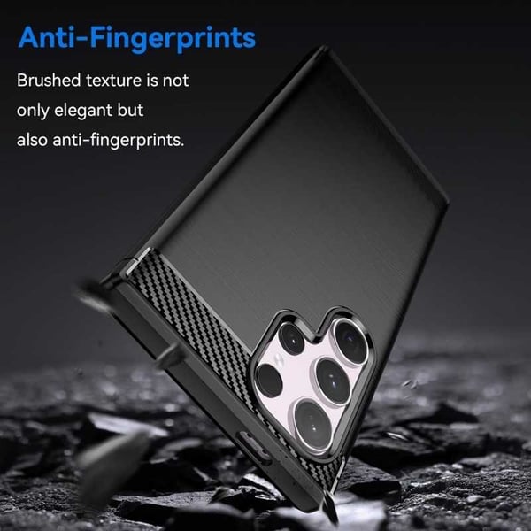 Samsung S24 Ultra iskunkestävä SlimCarbon kotelo