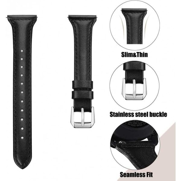 Universal Holdbart Armbånd Rundt nr. 20mm - Sort