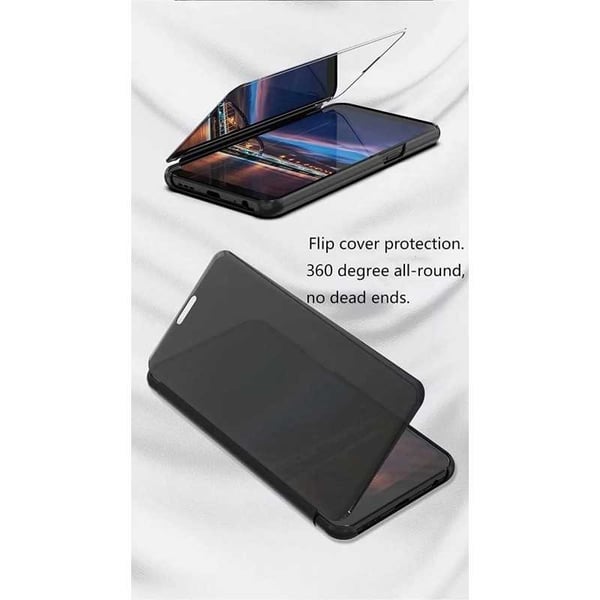 Samsung A55 5G Smart Flip Case Clear View Seisova V2 Rocket