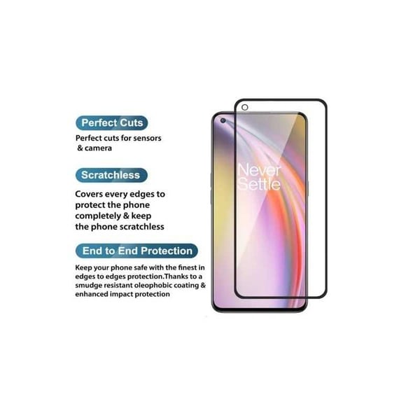 OnePlus Nord CE 2 Lite 5G FullFrame 0,26 mm 2,5D 9H karkaistu lasi