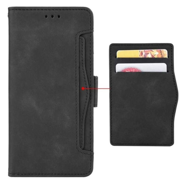 Motorola Moto G54 lompakkokotelo PU-nahkainen 6-POCKET Winston V3