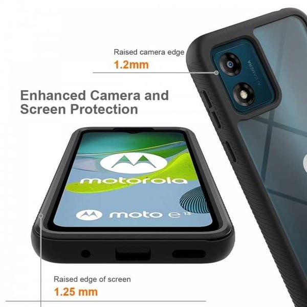 Motorola Moto E13 Heltäckande Skal Tech-Protect Defense 360