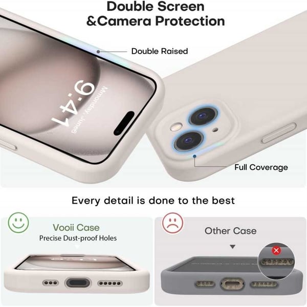 iPhone 12 kumitettu mattapinkki kuoren neste - Retro White
