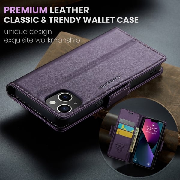 CaseMe Skin Pro Fodral iPhone 14 - Lila