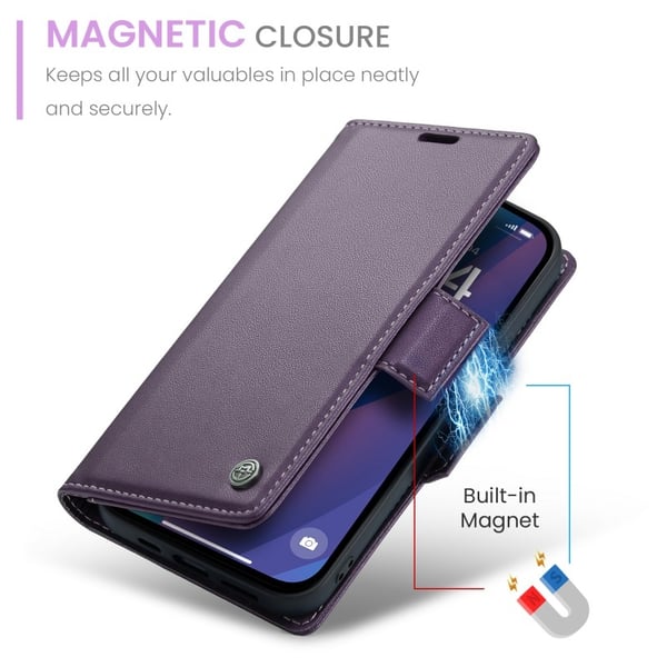 CaseMe Skin Pro Case iPhone 15 - violetti
